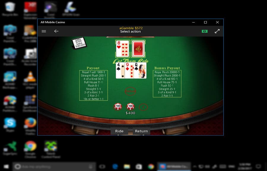 Online baccarat history